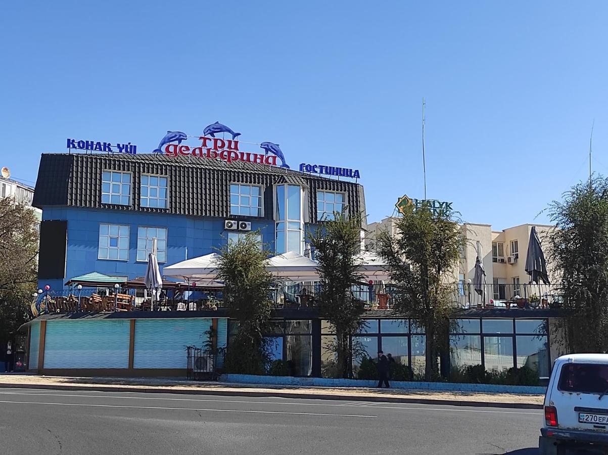 Three Dolphins Hotel Актау Екстер'єр фото